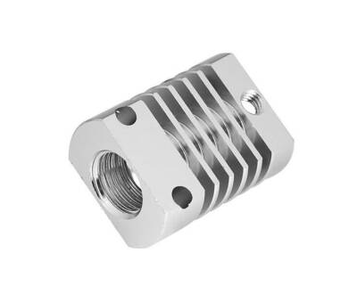 MK10 3D Printer Aluminum Heatsink Body - 27x20x12mm - 1