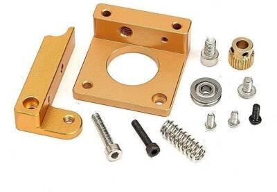 MK8 Aluminum 1.75mm Extruder Block Set - Right - 1