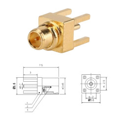 MMCX-JE Male Connector - 2