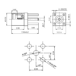 MMCX-KE Female Connector - 2