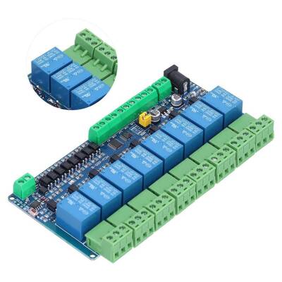 Modbus-RTU 12V 8 Channel Relay Module - 2