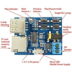 Mono 3W Amplifier Circuit / MP3 Player Circuit - 2