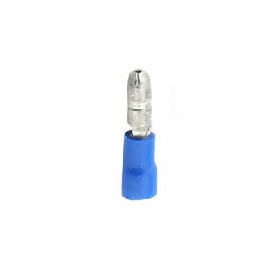 MPD 2-156 Blue Male Terminal Insulated Cable End 10 Pieces - 1