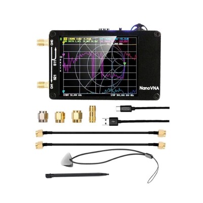 NanoVNA-H 10KHz-1.5GHz Vector Network Spectrum Analyzer - 1