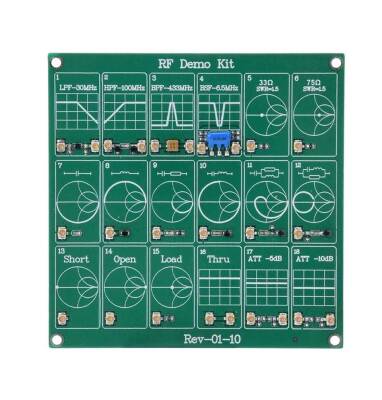 NanoVNA RF Test Cihazı Kartı Filtre Zayıflatıcı - RF Demo Kiti - 2