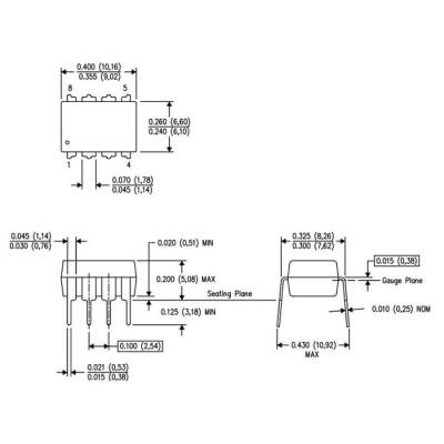 NE5532P DIP-8 OpAmp Entegresi - 3