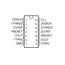 NE556DT SIOC-14 SMD Zamanlayıcı Entegresi - 2