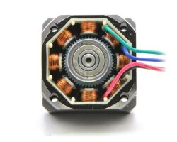 NEMA 14 Bipolar, 200 Adım, 35×36mm, 2.7V Step Motor - PL-1209 - 2