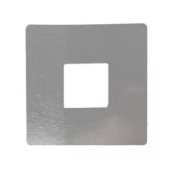 Nickel Center Plate 27x0.12mm 