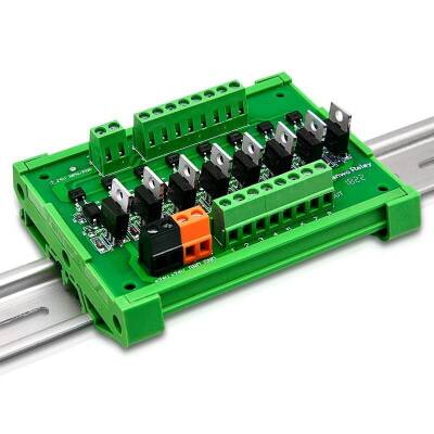 NPN 8'li Mosfet Çıkış Güçlendirici Kart - PLC DC Amplifier Board - 3