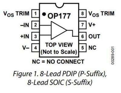 OP177GSZ SOIC-8 OpAmp IC - 2