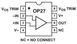 OP27G DIP-8 Audio Amplifier IC - 2