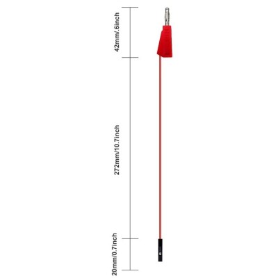 P1530 Dişi Jumper Kablo - 4mm Banana Dönüştürücü Kablo - 10 Adet - 3