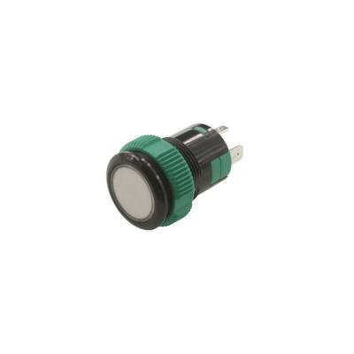 P59 19MM Led Plastic Push Button White - 1