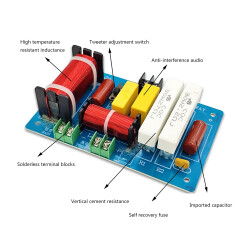 PA-2A 4-8Ω 450W 2 Yollu Hoparlör Crossover Ses Filtresi Frekans Bölücü - 2