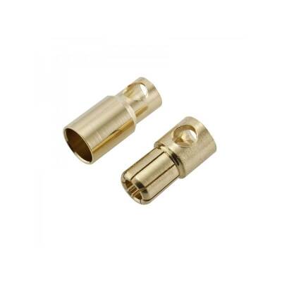 Pair of 6mm Banana Bullet Plugs - 1