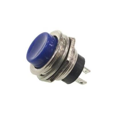 PBS26 16mm Push Button - Blue - 1