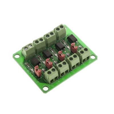 PC817 4 Channel Optocoupler Isolation Module - 1