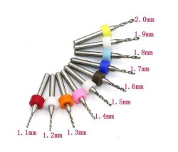 PCB Drill Bit Set - 1.1-2.0mm 