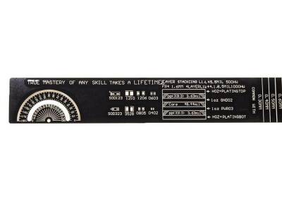 PCB Ruler - 250mm - 2