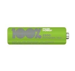 PeakPower 2300mAh 4 AA Rechargeable Batteries - 2