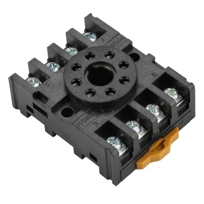 PF083A 8-Pin Screw Relay Socket - 1