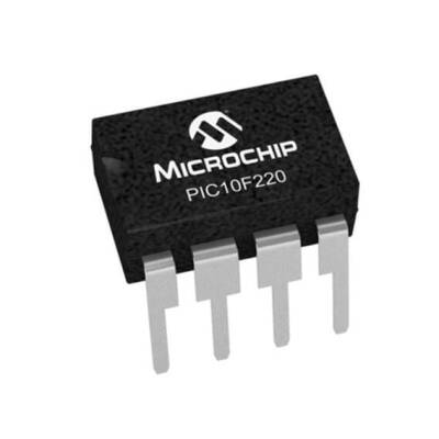 PIC10F220-I/P DIP-8 8MHz Microcontroller - 1