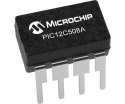 PIC12C508A PDIP-8 8-Bit 4MHz Microcontroller - 1