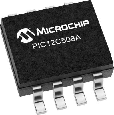 PIC12C508A SOIC-8 8-Bit 4MHz Microcontroller - 1