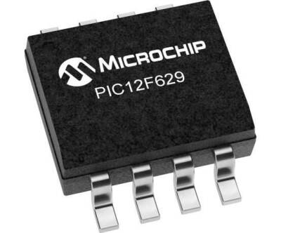 PIC12F629 SOIC-8 8-Bit 20Mhz Microcontroller - 1