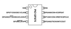 PIC12F675 PDIP-8 8-Bit 20Mhz Microcontroller - 2