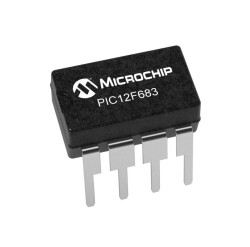 PIC12F683-I/P DIP-8 20MHz Microcontroller - 1