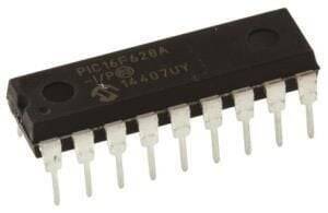 PIC16F628A DIP18 8-Bit 20MHz Microcontroller - 1