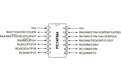 PIC16F684-I/P PDIP-14 20MHz Mikrodenetleyici - 2