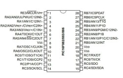 PIC16F883-I/SP DIP-28 20MHz Microcontroller - 2