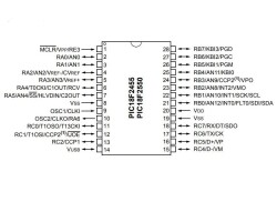 PIC18F2455-I/SP SPDIP-28 48MHz Mikrodenetleyici - 2