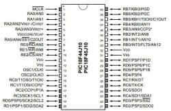 PIC18F44J10-I/P DIP-40 40MHz Microcontroller - 2