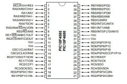 PIC18F4585-I/P DIP-40 40MHz Microcontroller - 2