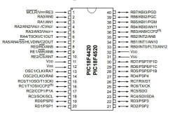 PIC18LF4520-I/P DIP-40 40MHz Mikrodenetleyici - 2