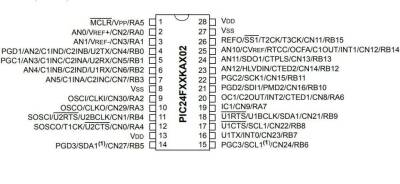 PIC24F16KA102-I/SP DIP-28 32MHz Microcontroller - 2