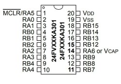 PIC24FV32KA301-I/P PDIP-20 32MHz Mikrodenetleyici - 2