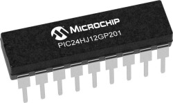 PIC24HJ12GP201-I/P DIP-18 80MHz Microcontroller - 1