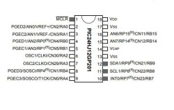 PIC24HJ12GP201-I/P DIP-18 80MHz Microcontroller - 2