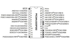 PIC24HJ32GP202-I/SP PDIP-28 80MHz Microcontroller - 2