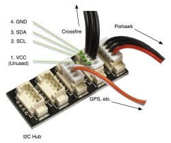 Pixhawk Flight Control Card I2C Expansion Module - 2