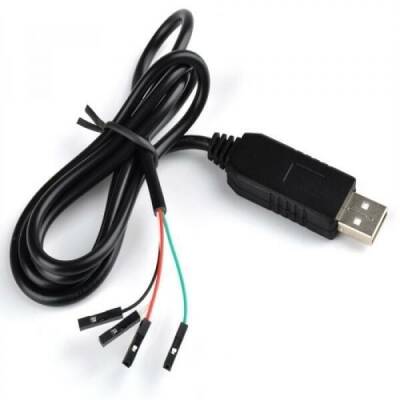 PL2303HX 4 Pin USB-TTL Seri Dönüştürücü Kablo - 1