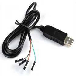 PL2303HX 4 Pin USB-TTL Serial Converter Cable - 1