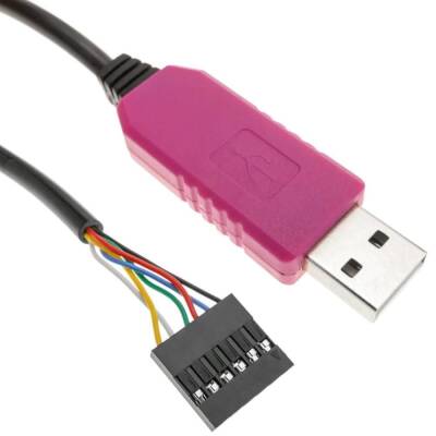 PL2303HXD 6 Pin USB-TTL Seri Dönüştürücü Kablo - 3