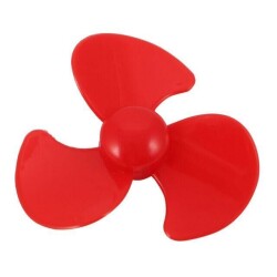 Plastic Propeller Ø50mm - Red 