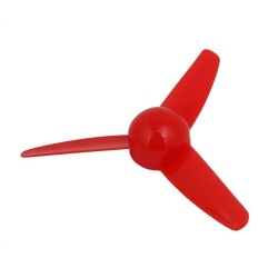 Plastic Propeller Ø80mm - Red - 1